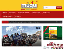 Tablet Screenshot of muqui.org
